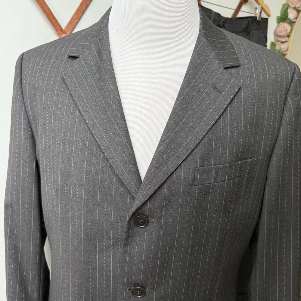 Paul Smith Wool Pinstripe 2 Piece Suit